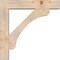 Ekena Millwork Legacy Block Smooth Bracket w/ Offset Brace, Douglas Fir, 7 1/2"W x 38"D x 38"H BKT0806X38X38LEC05SDF - alternate 4